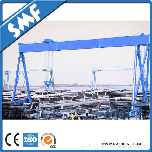 Single Girder Overhead Gantry Crane 80ton